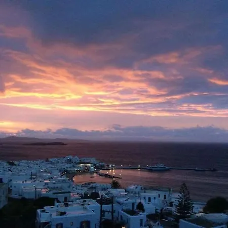 Apartment Cozy Retreat With Unbeatable Sunset Views In Mykonos Mykonos Town